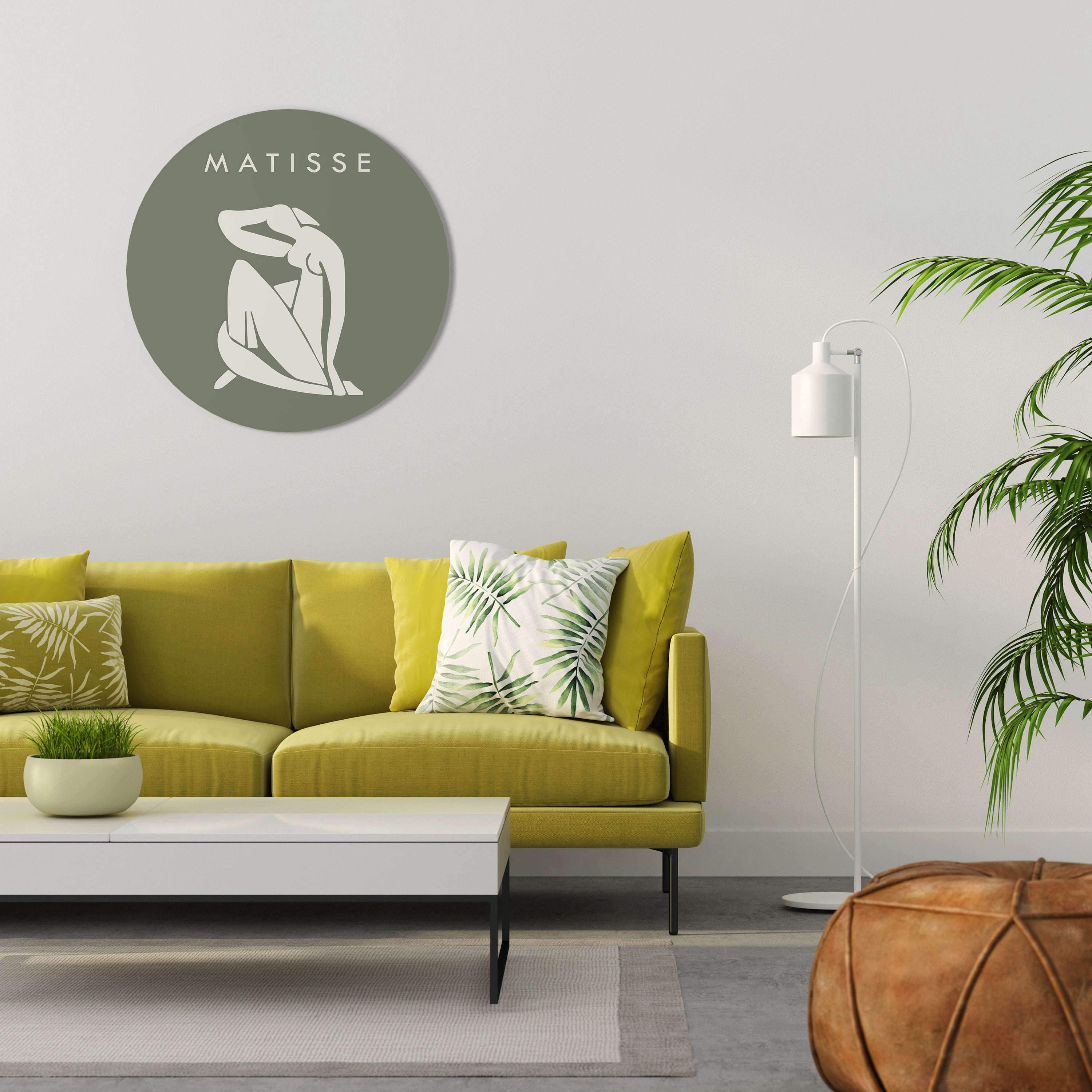 MATISSE NUDES Round Wall Art