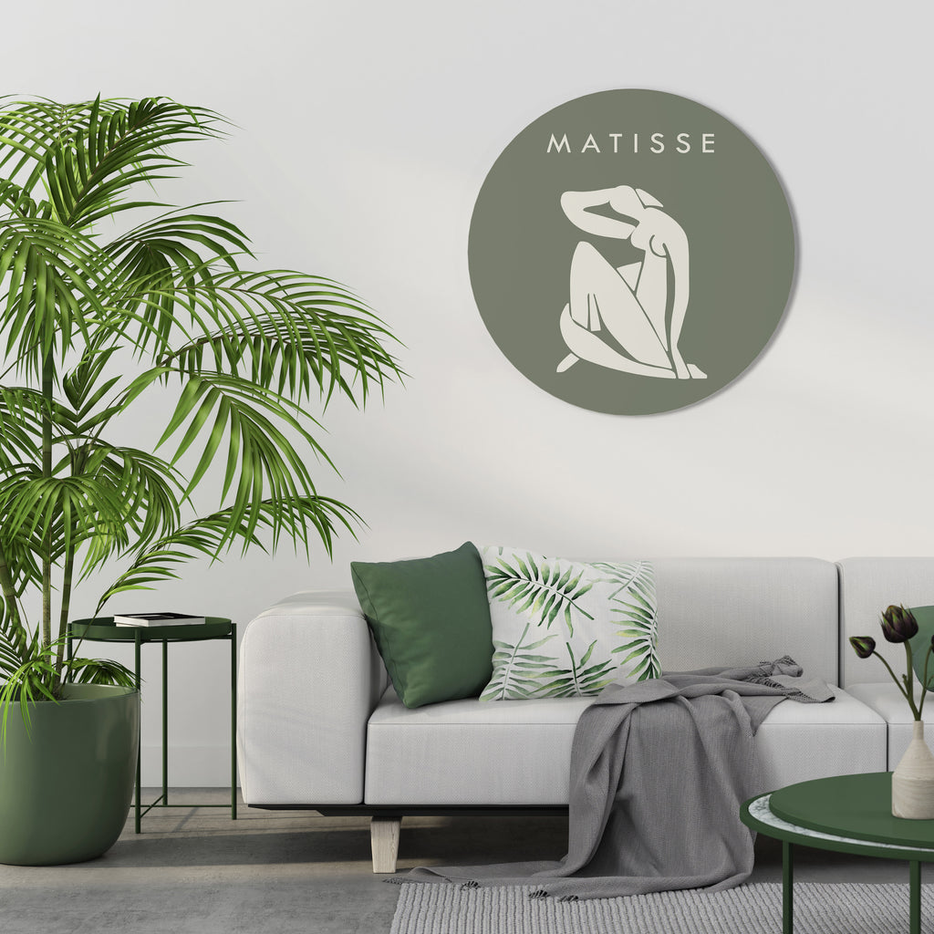 MATISSE NUDES Round Wall Art