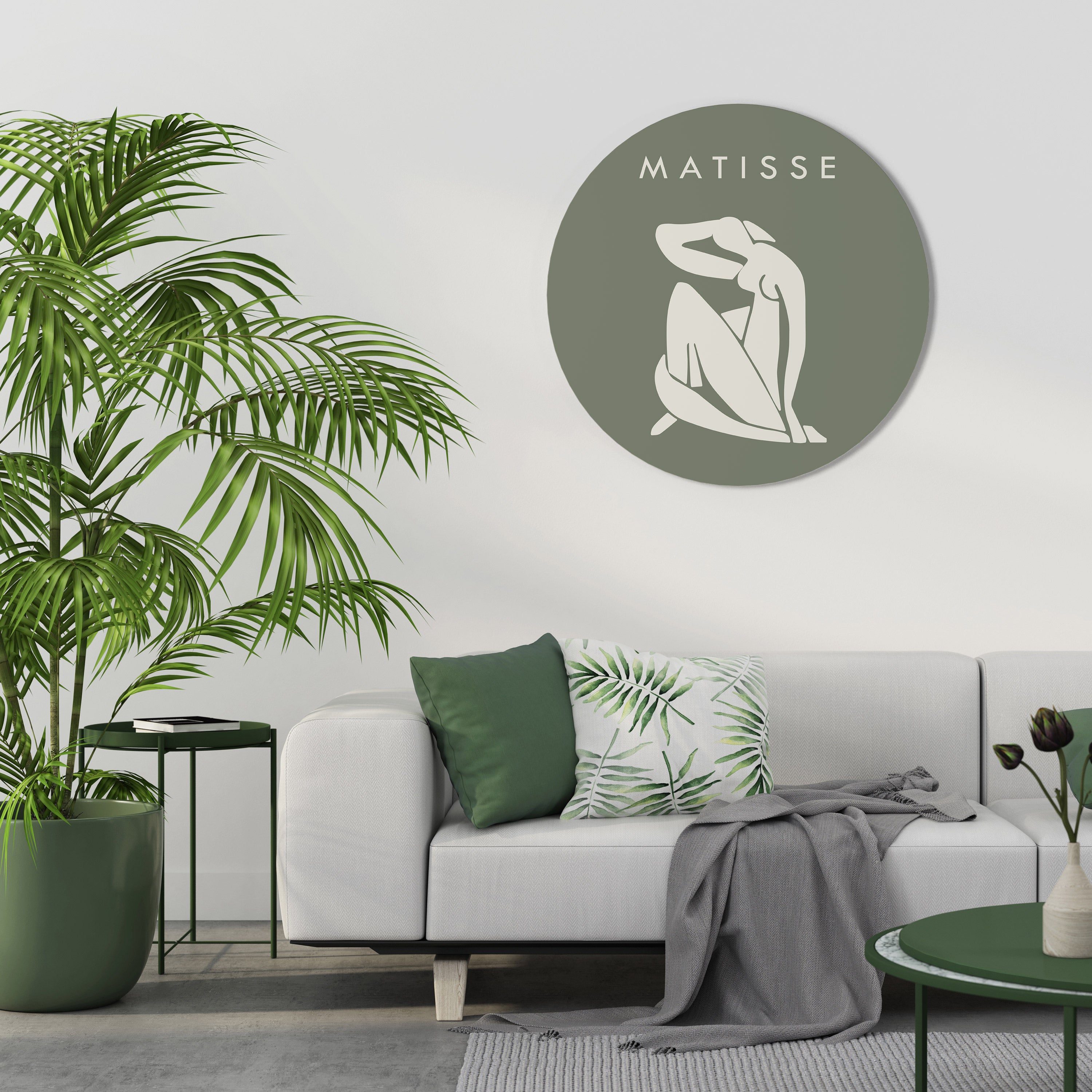 MATISSE NUDES Round Wall Art