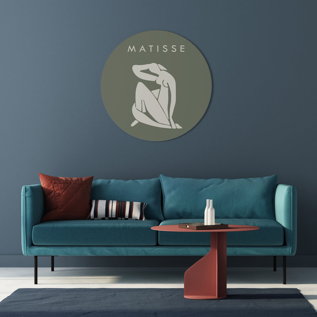 MATISSE NUDES Round Wall Art