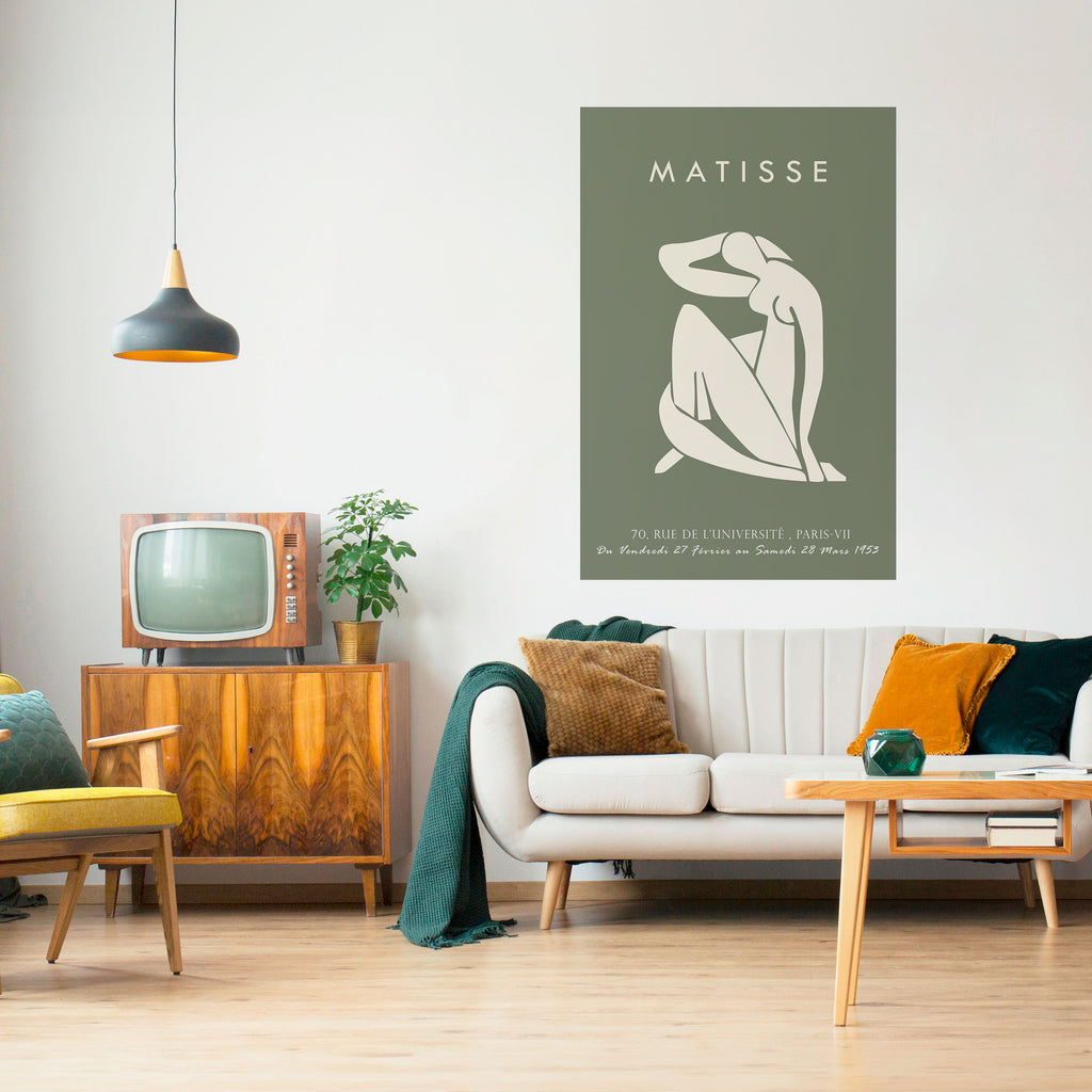 MATISSE NUDES Peel and Stick Vertical Poster