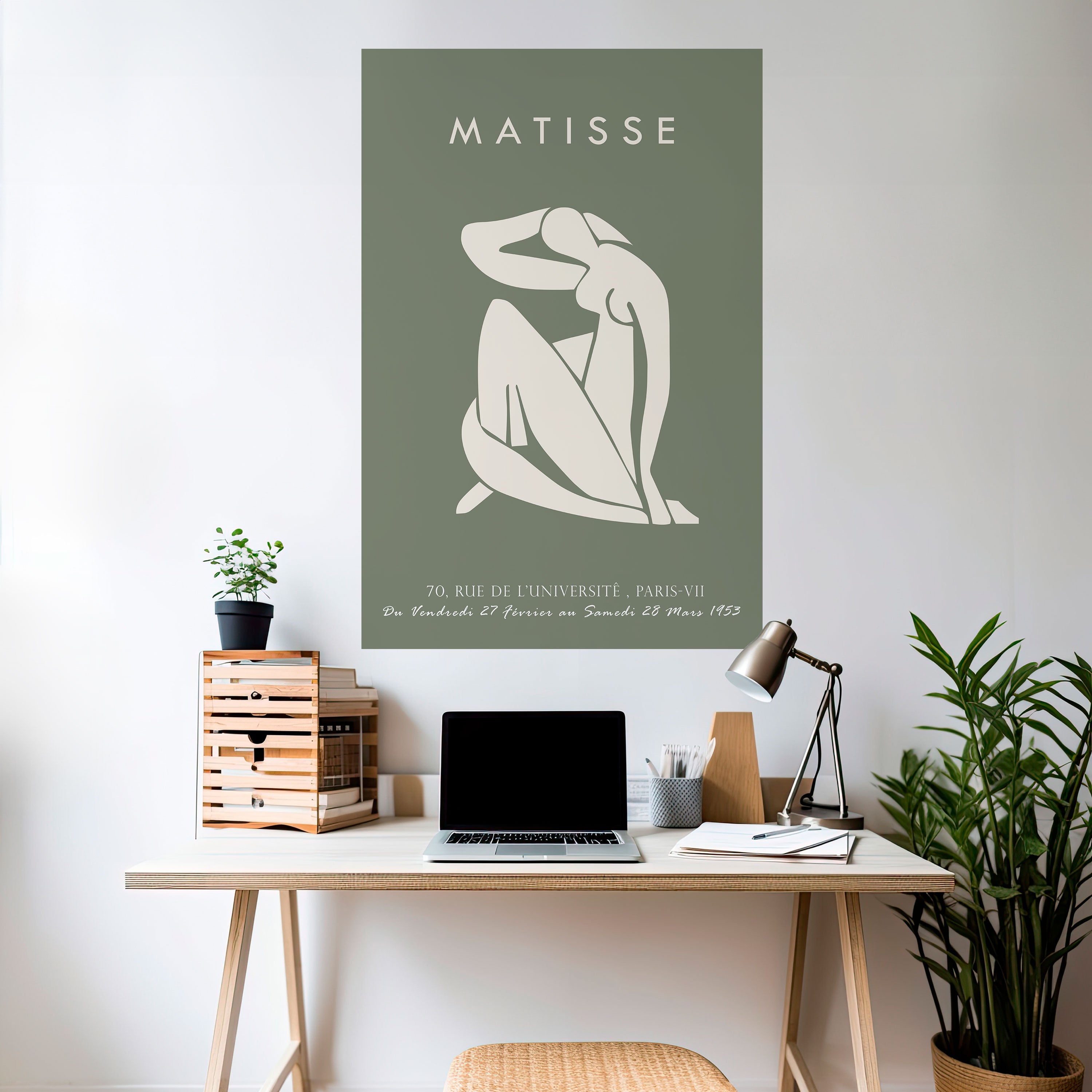 MATISSE NUDES Peel and Stick Vertical Poster