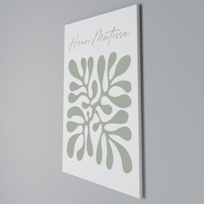 SHAPE OF MATISSE Vertical Canvas Print