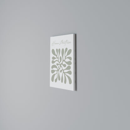 SHAPE OF MATISSE Vertical Canvas Print