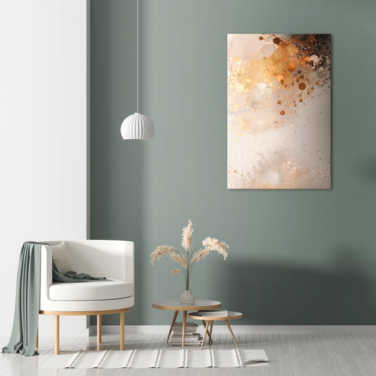 PRECIOUS CADENCE Cuadro en lienzo vertical