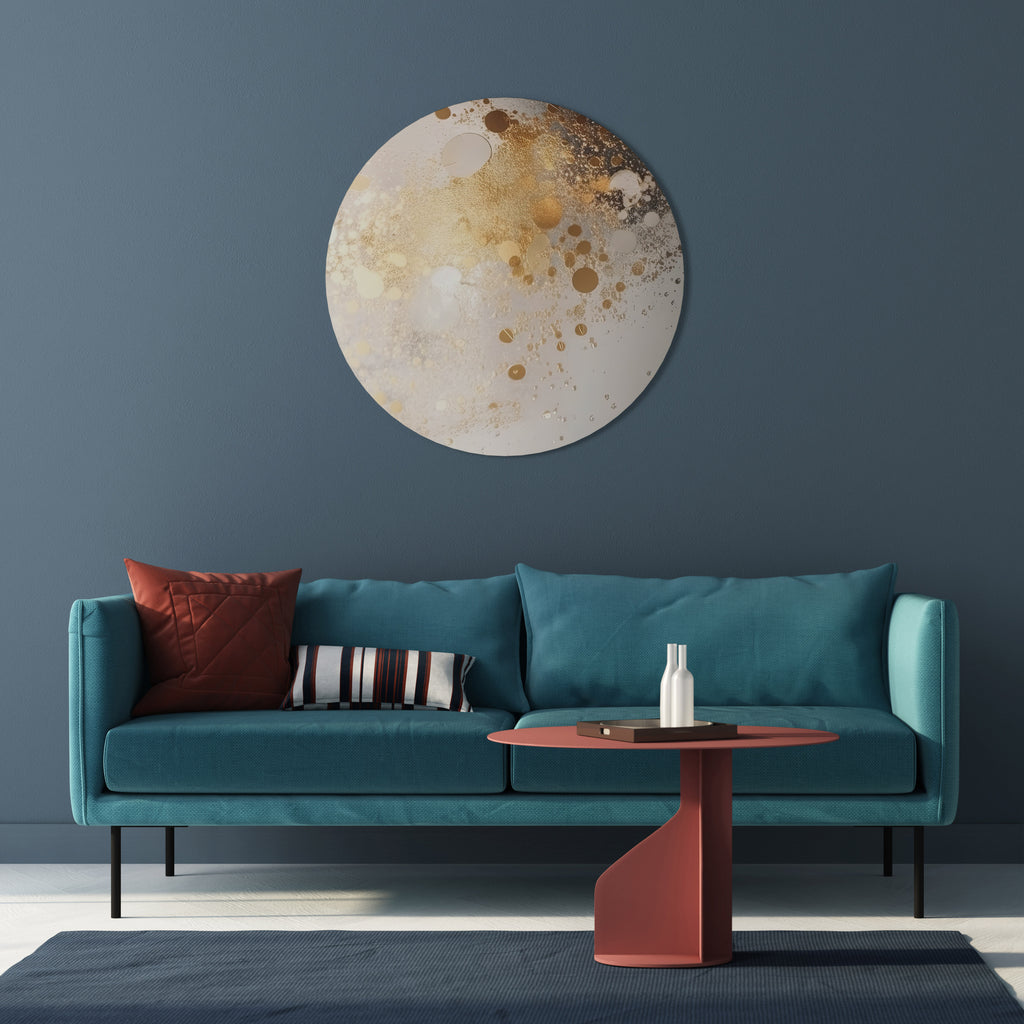 PRECIOUS CADENCE Round Wall Art