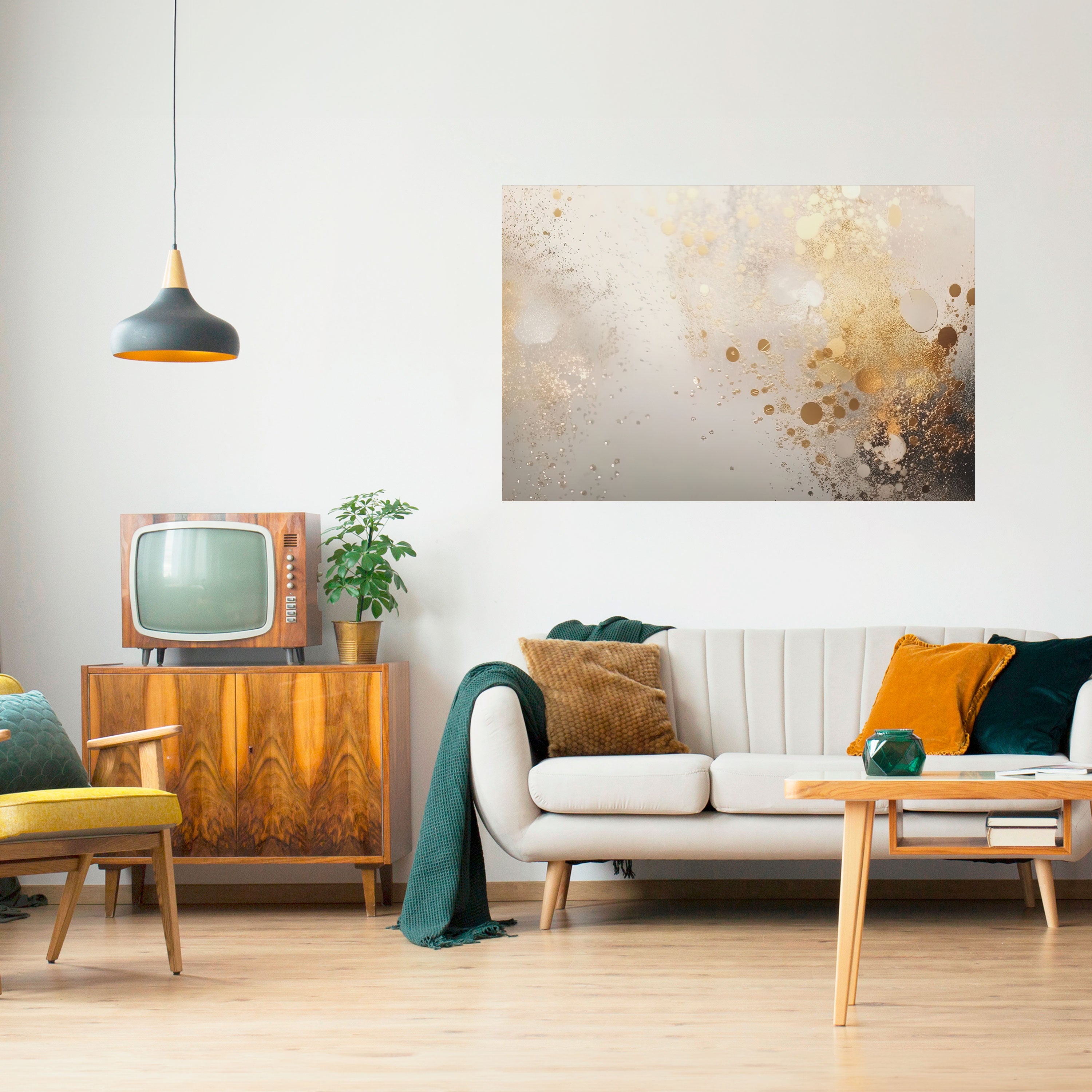 Póster horizontal autoadhesivo PRECIOUS CADENCE