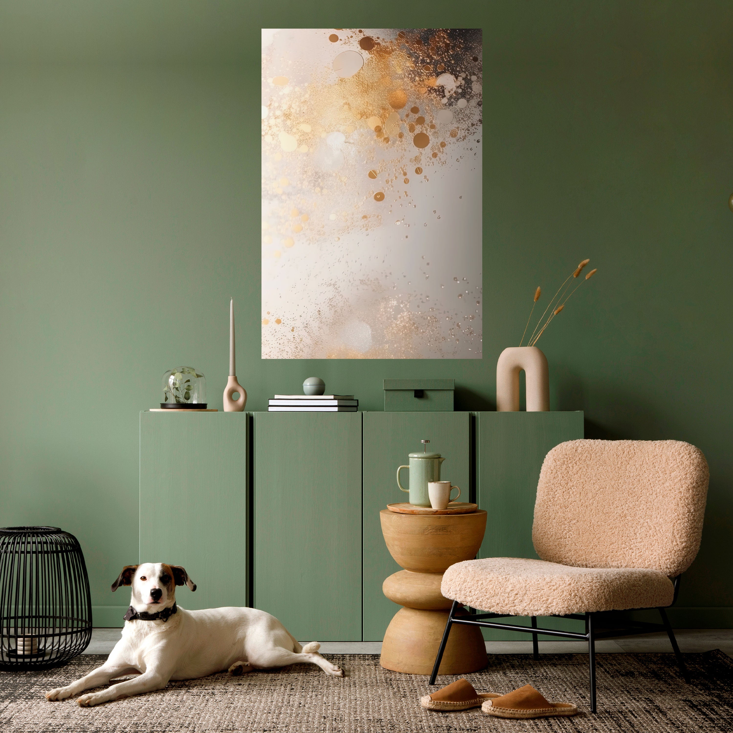 PRECIOUS CADENCE Peel and Stick Vertical Poster