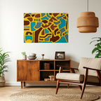 ASSYMETRICAL HARMONY Póster Horizontal Adhesivo