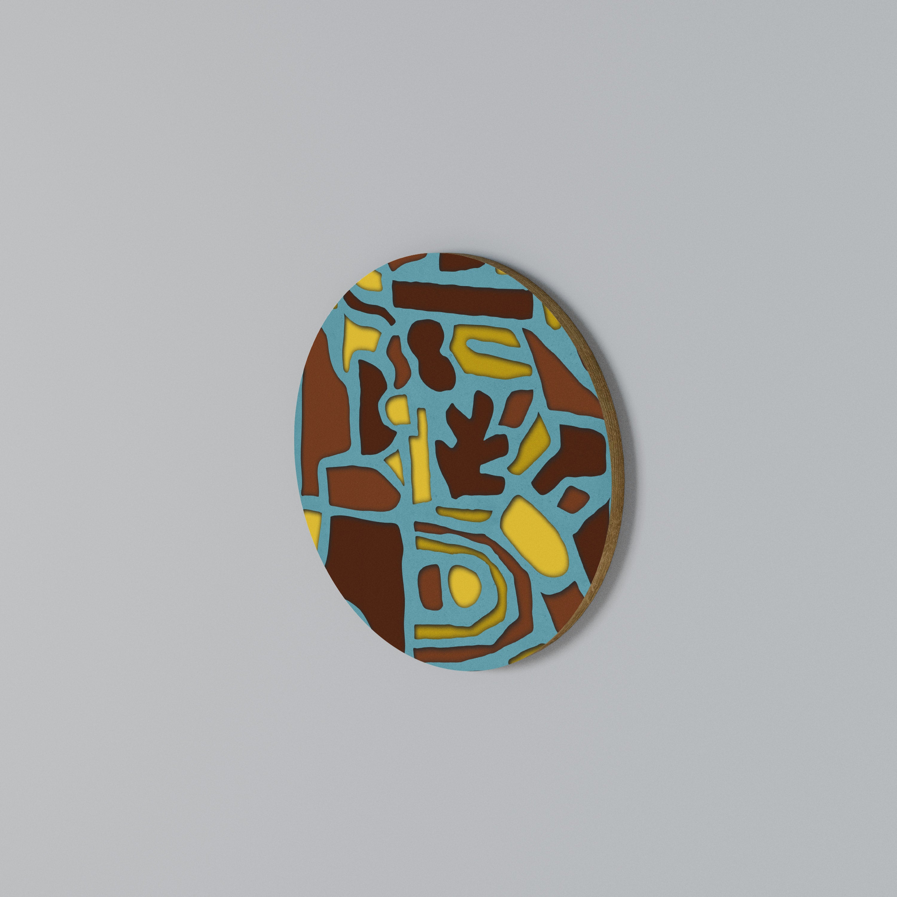 SHAPE EXTRAVAGANZA Round Wall Art