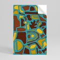 SHAPE EXTRAVAGANZA Póster adhesivo vertical