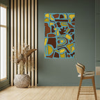 SHAPE EXTRAVAGANZA Póster Vertical Adhesivo