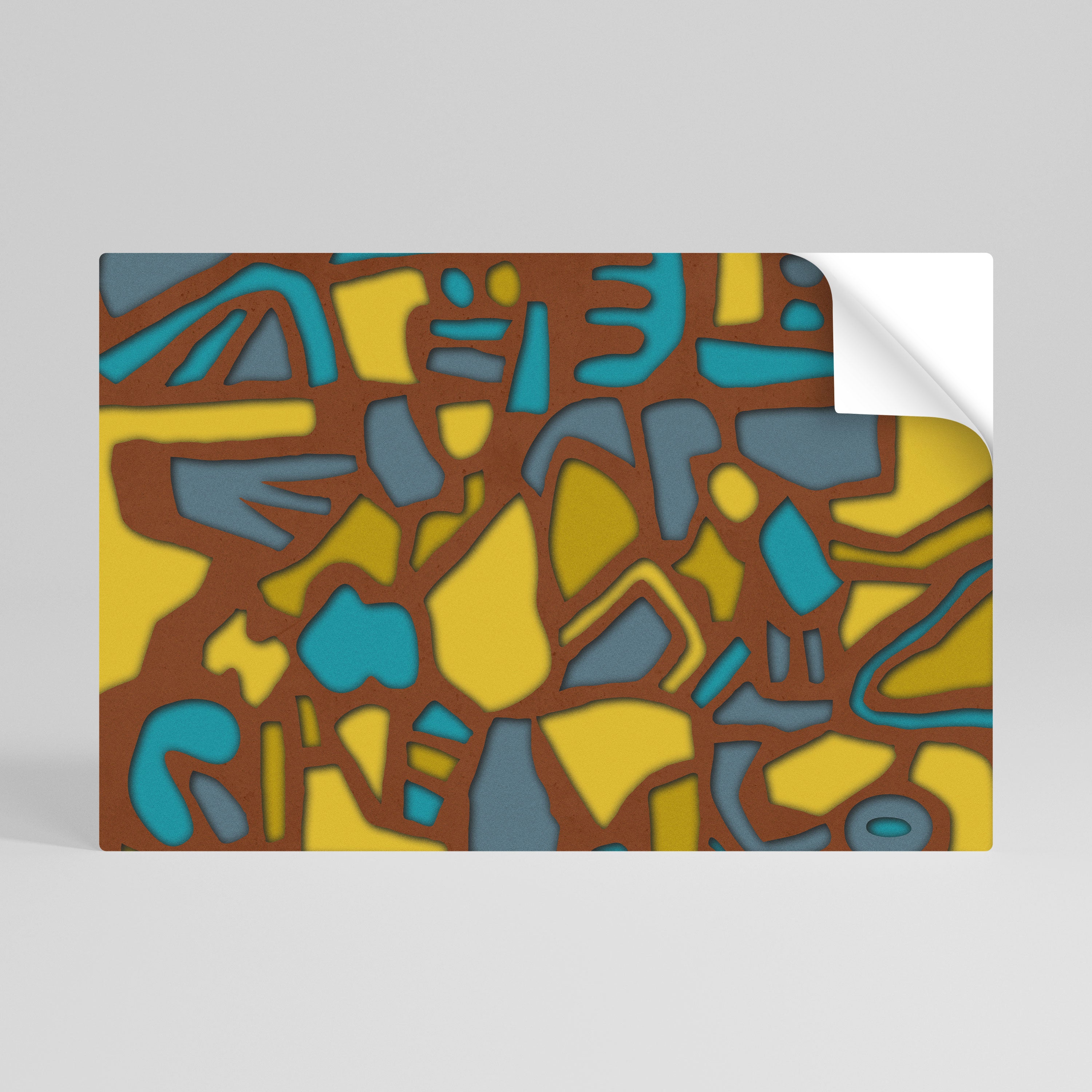 Póster horizontal autoadhesivo FORM SHUFFLE