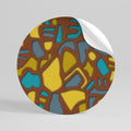 FORM SHUFFLE Vinilo adhesivo redondo
