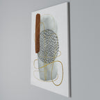 WRAPPED IN FORM Cuadro en lienzo vertical