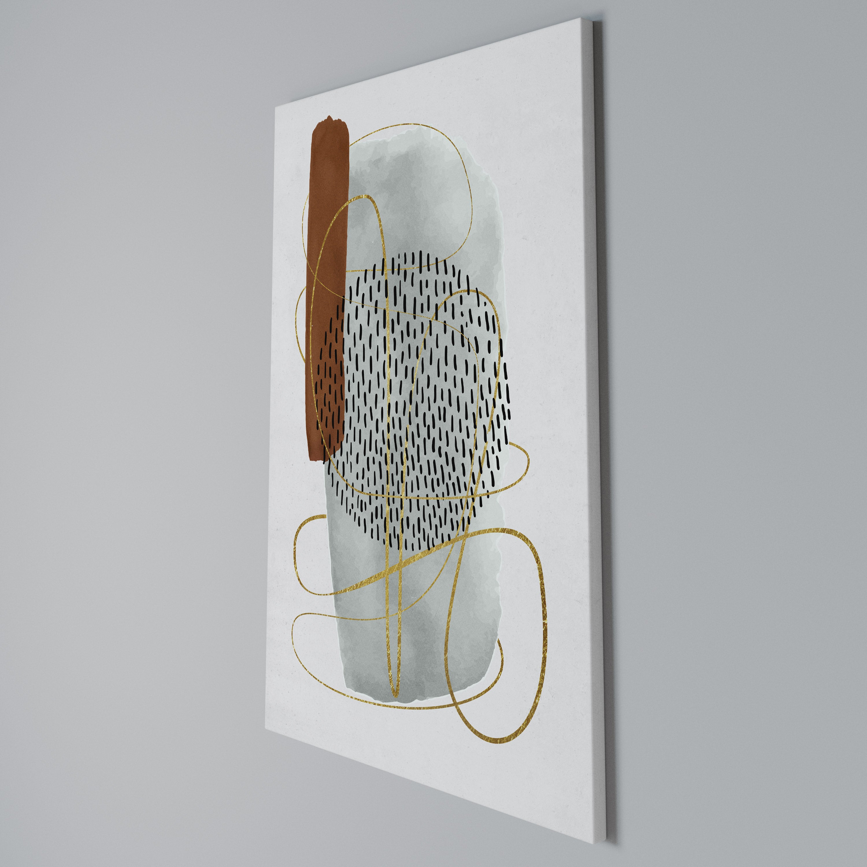 WRAPPED IN FORM Cuadro en lienzo vertical