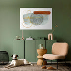 WRAPPED IN FORM Peel and Stick Horizontal Poster