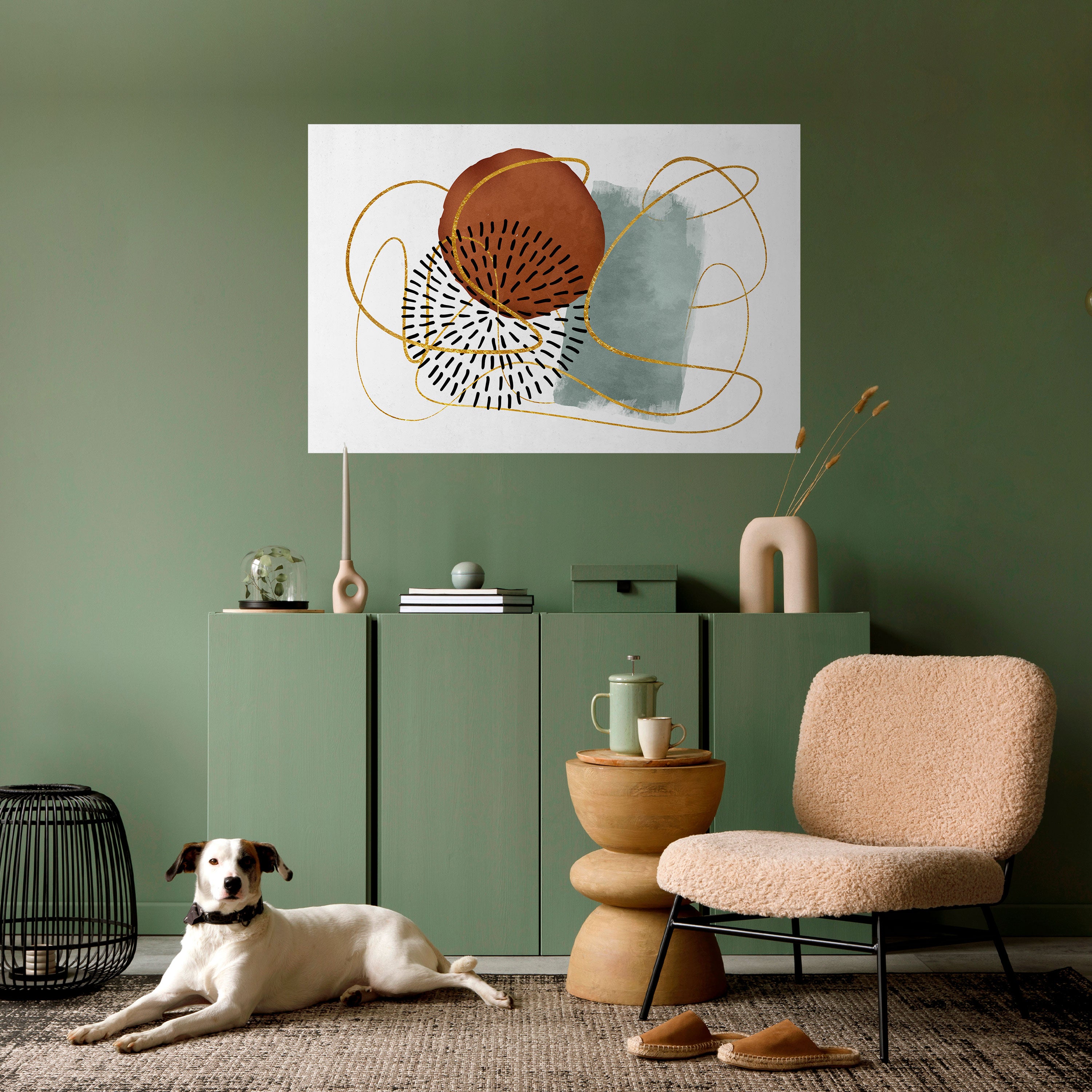 Póster horizontal autoadhesivo ENVUELTO EN FORMA