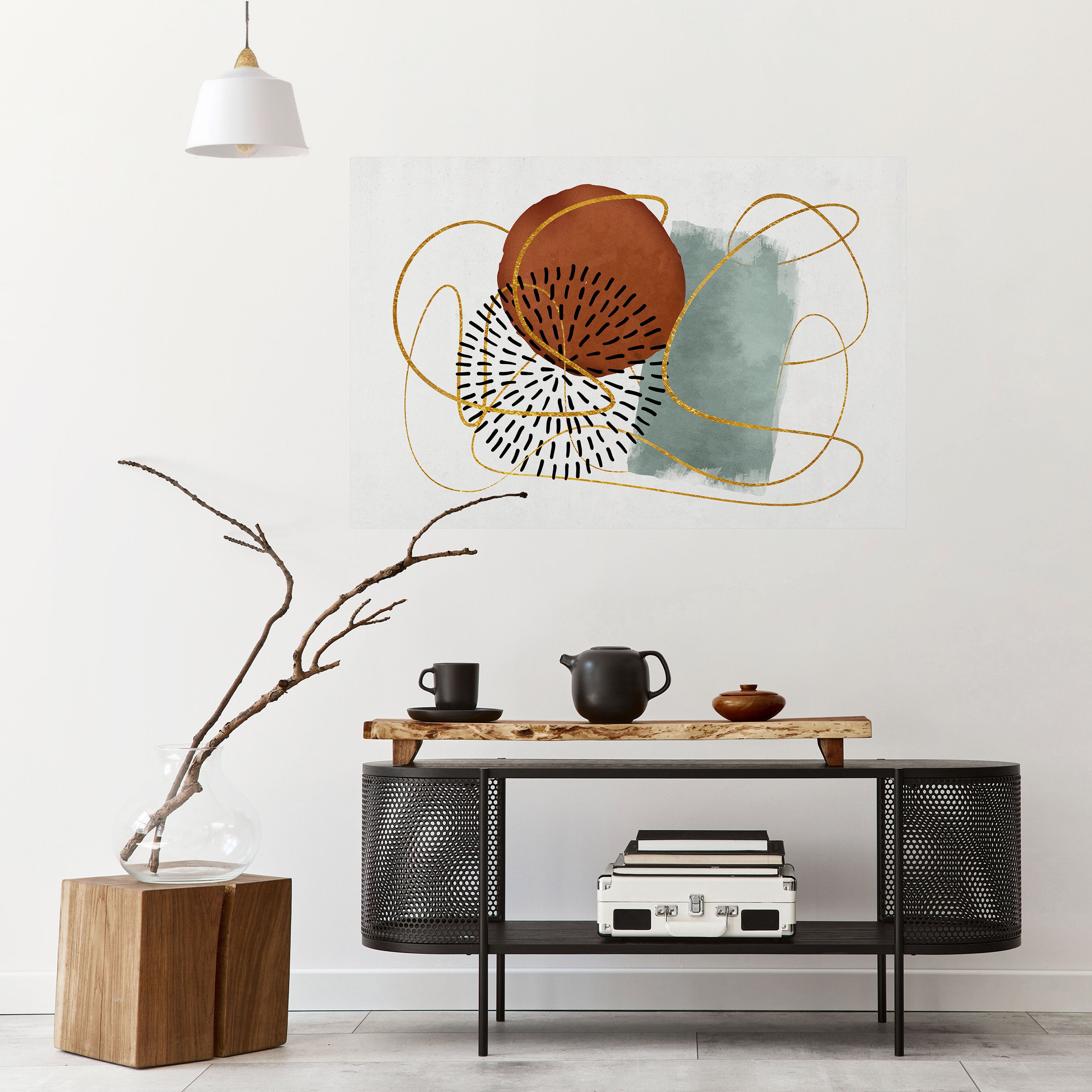 Póster horizontal autoadhesivo ENVUELTO EN FORMA