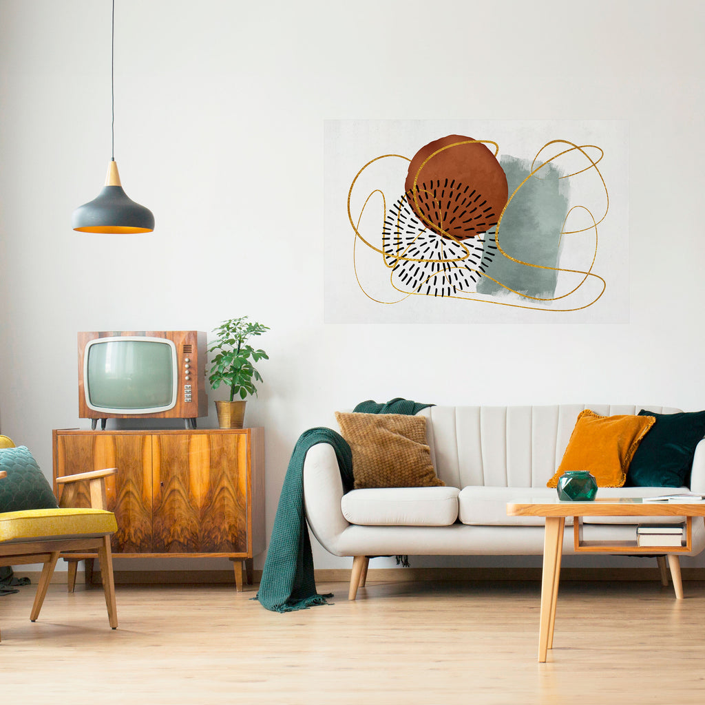 Póster horizontal autoadhesivo ENVUELTO EN FORMA