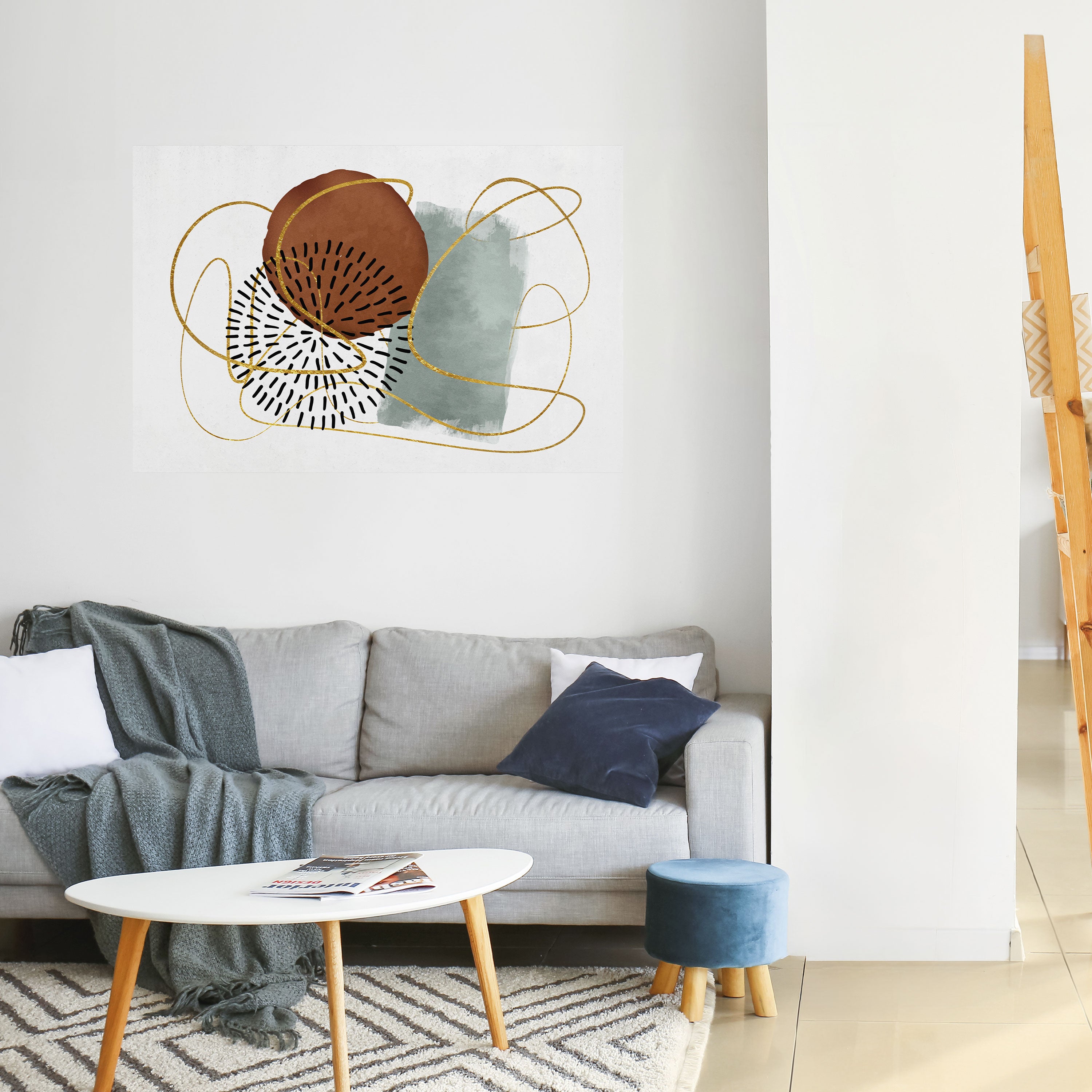 Póster horizontal autoadhesivo ENVUELTO EN FORMA