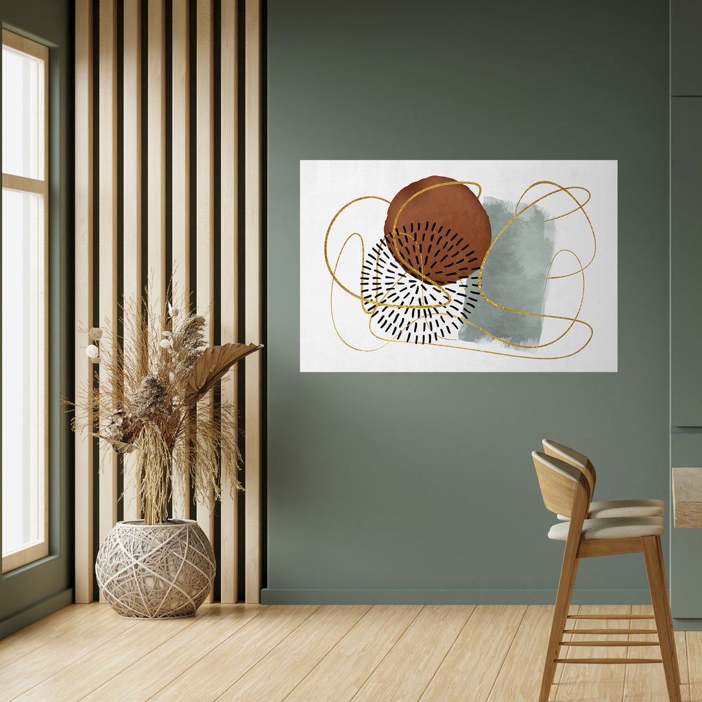 Póster horizontal autoadhesivo ENVUELTO EN FORMA