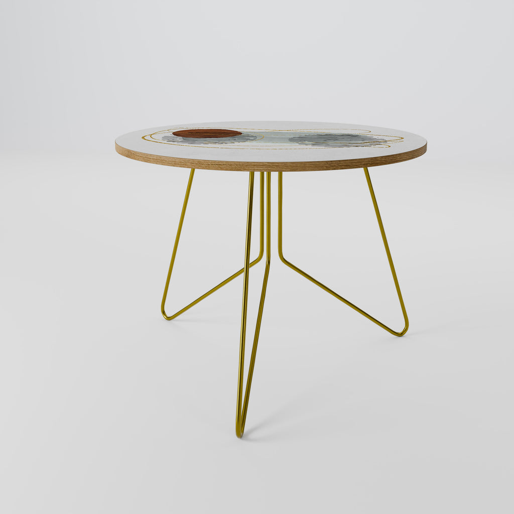 Mesa de centro 69 envuelta en molde