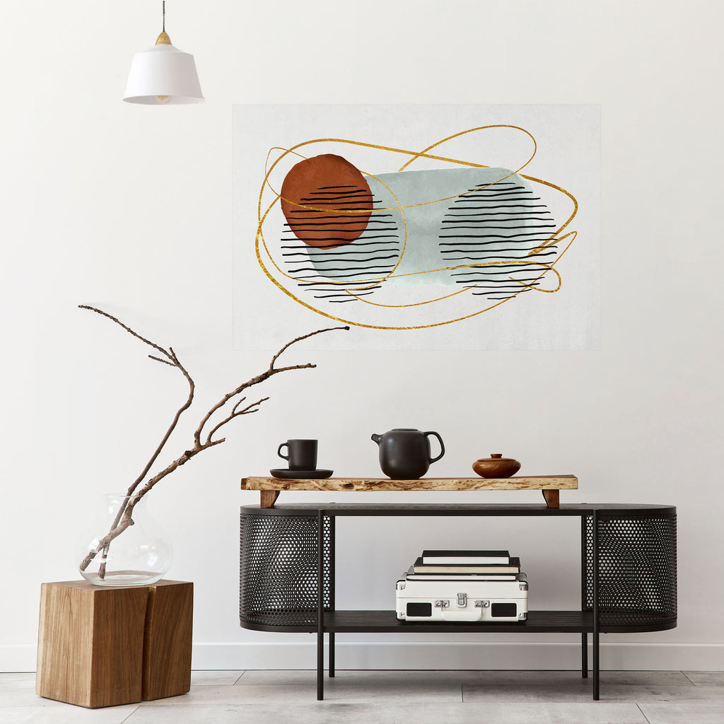 Póster horizontal autoadhesivo ENVUELTO EN MOLDE