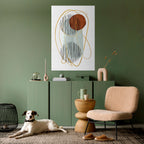 WRAPPED IN MOULD Póster Vertical Adhesivo