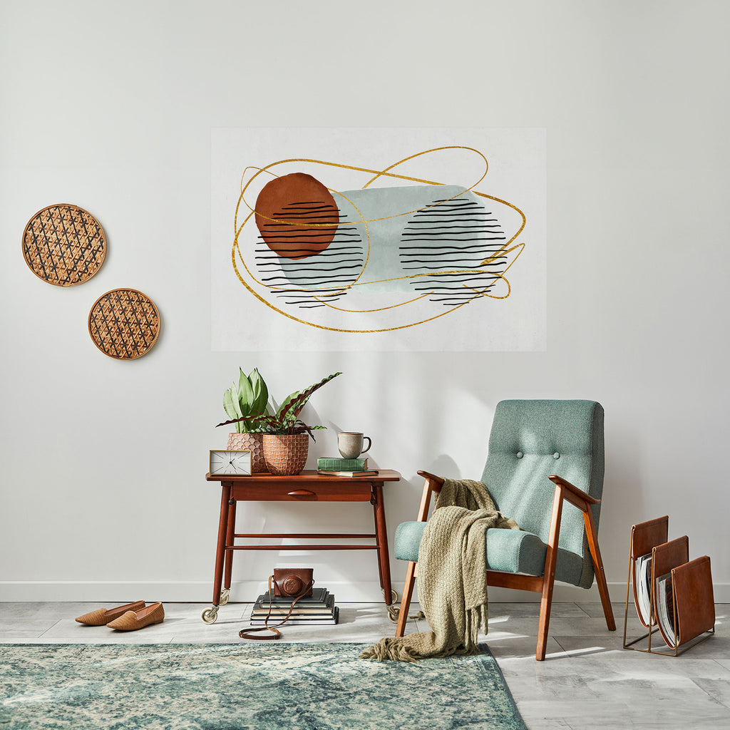 Póster horizontal autoadhesivo ENVUELTO EN MOLDE