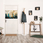 TOWN COLLAPSE Peel and Stick Horizontal Poster