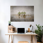 ROOTS OF TIME Peel and Stick Horizontal Poster