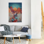 THE DEER MOUNTAIN Póster Vertical Adhesivo