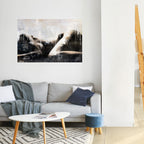 WAIST OF TIME Peel and Stick Horizontal Poster