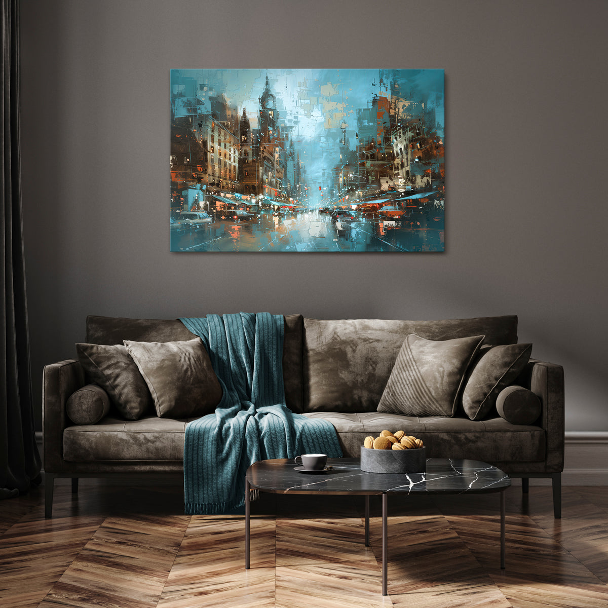 URBAN FEVER Cuadro en lienzo horizontal