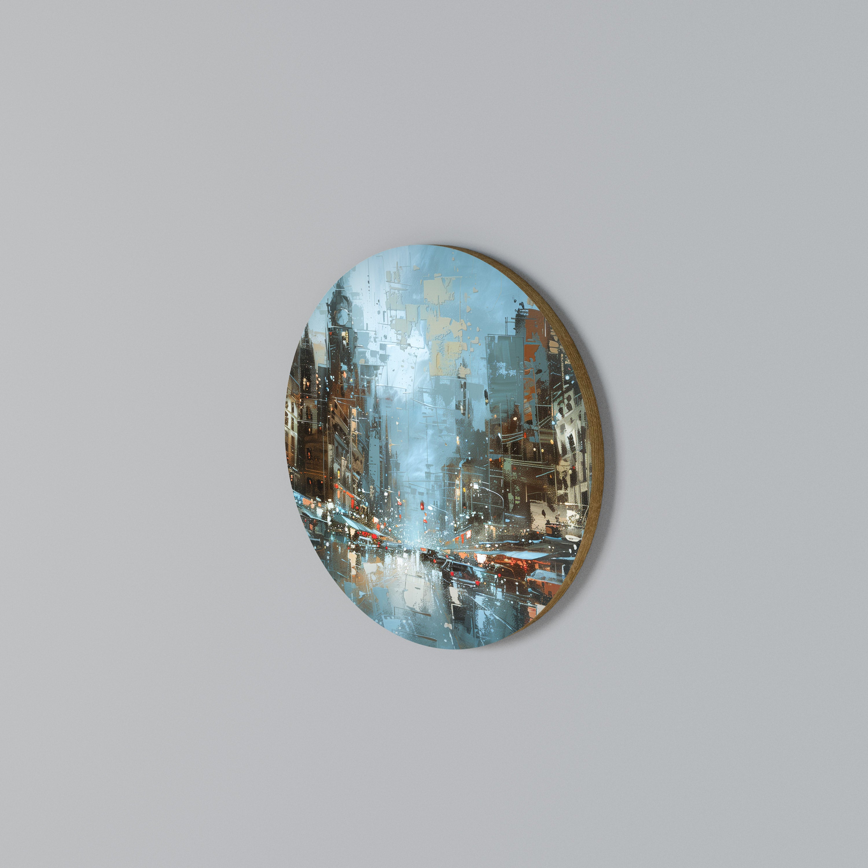 URBAN FEVER Round Wall Art