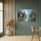 URBAN FEVER Peel and Stick Horizontal Poster