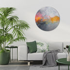 PIXY ROAD Decoración de Pared Redonda