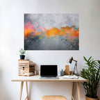 PIXY ROAD Peel and Stick Horizontal Poster