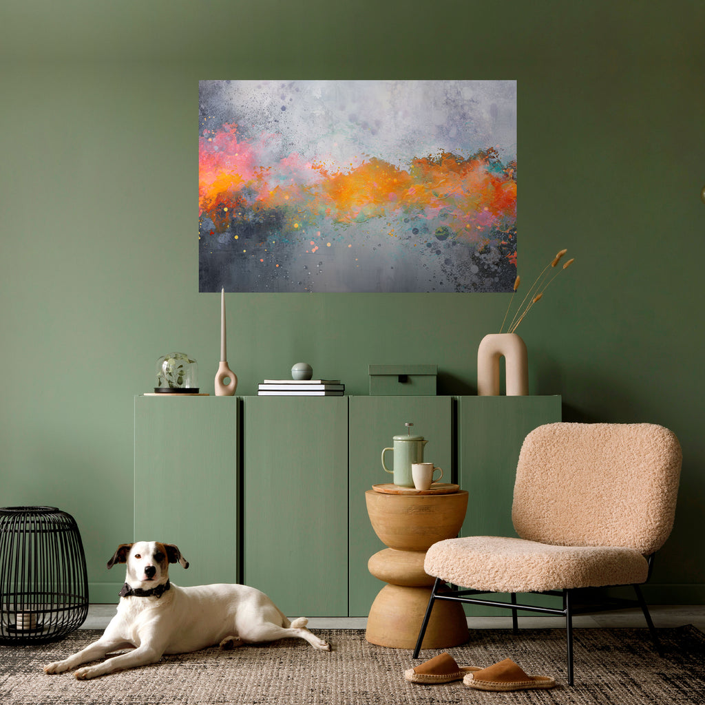 Póster horizontal autoadhesivo PIXY ROAD