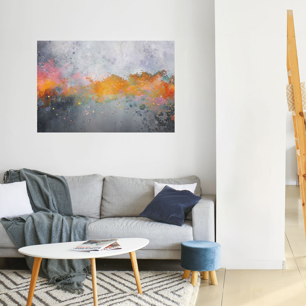 Póster horizontal autoadhesivo PIXY ROAD