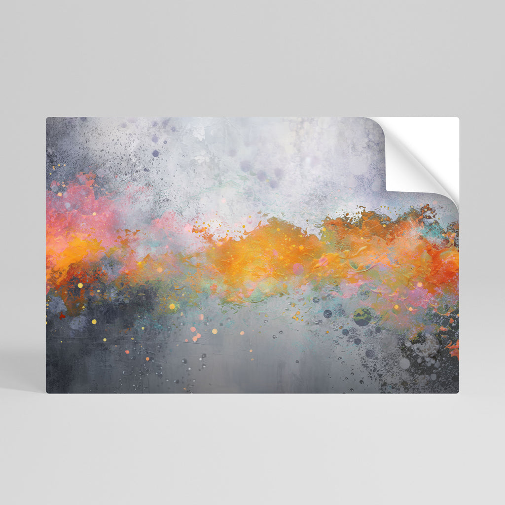 Póster horizontal autoadhesivo PIXY ROAD