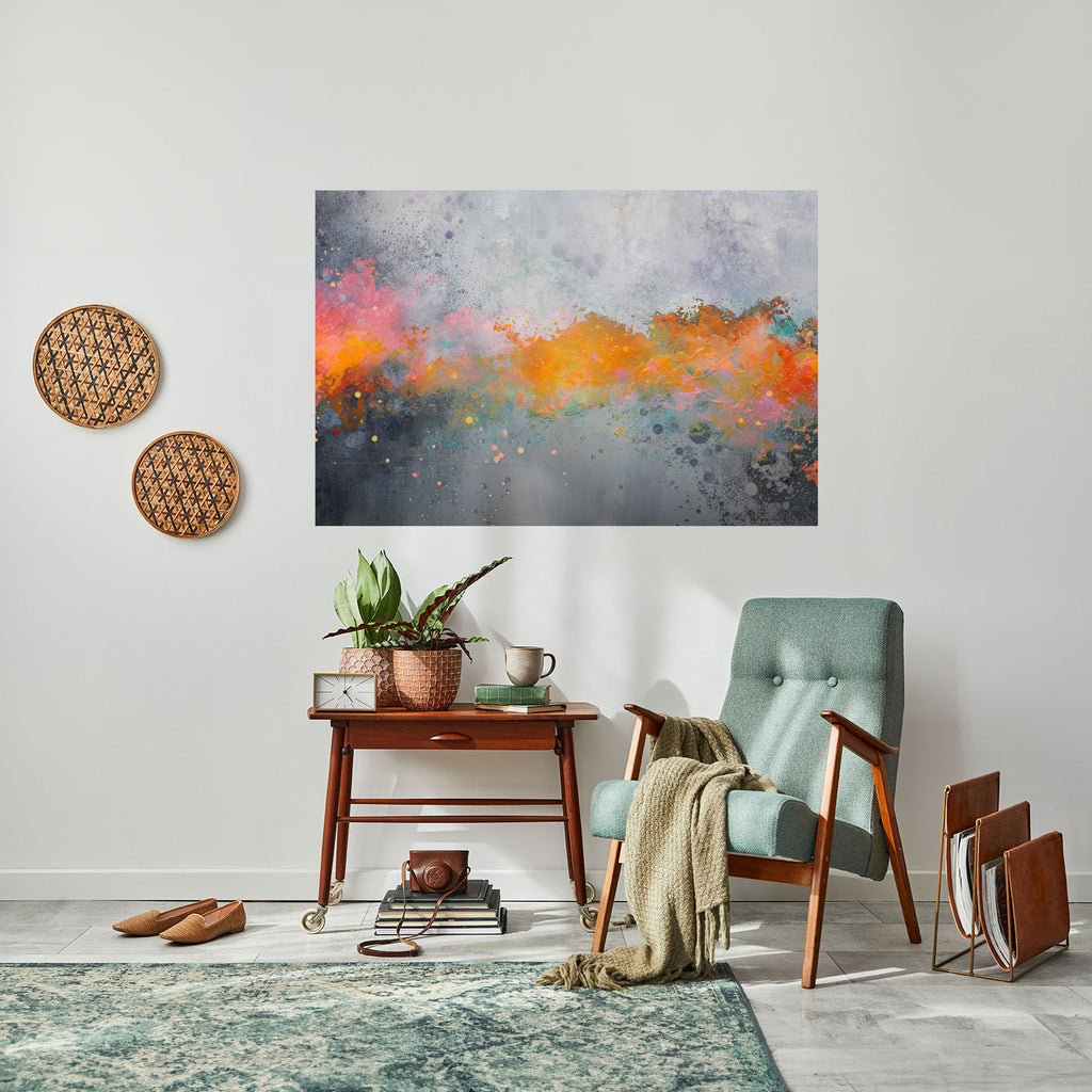 Póster horizontal autoadhesivo PIXY ROAD