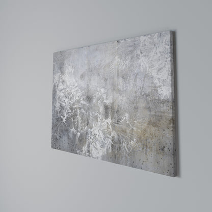 WHITE WHISPER Cuadro en lienzo horizontal