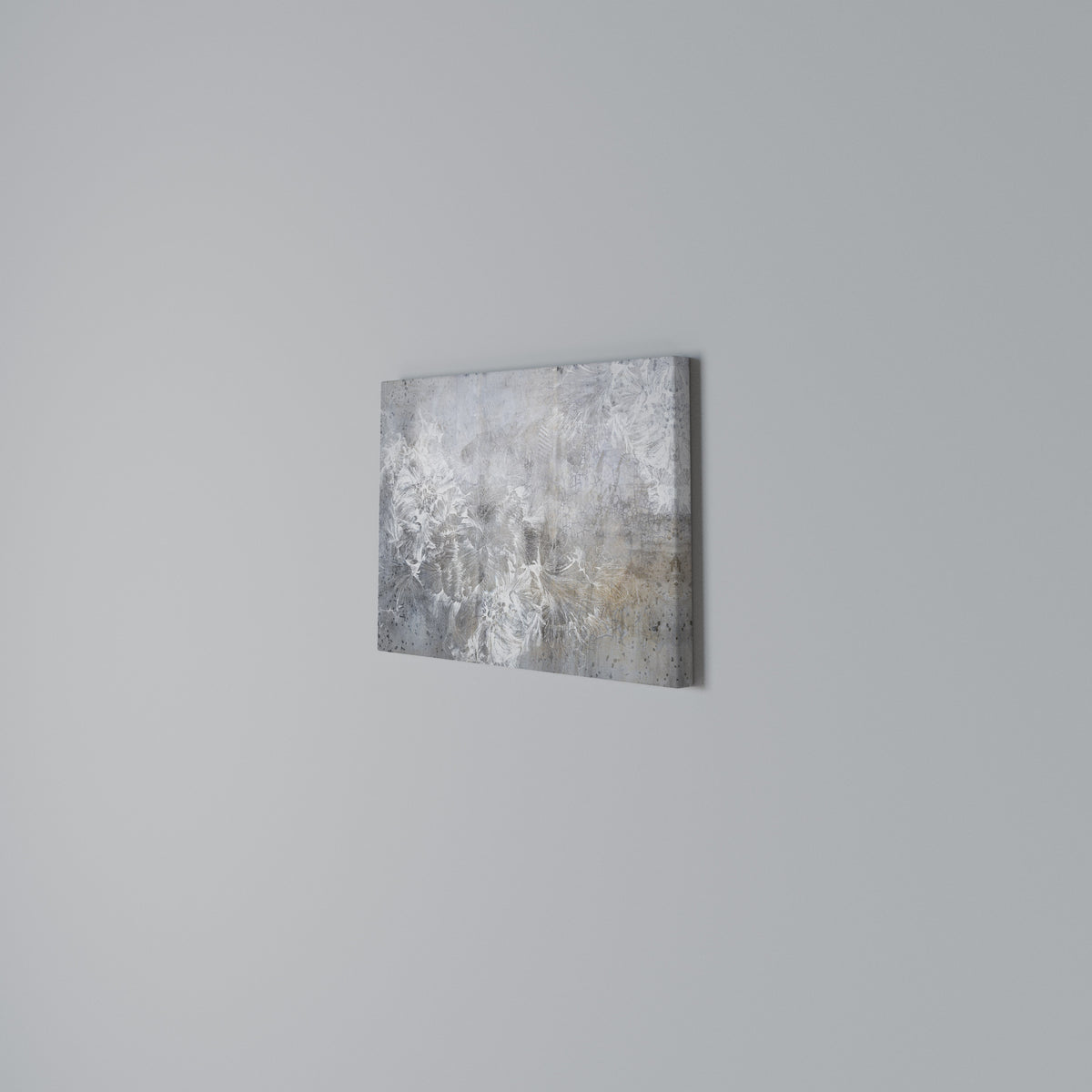 WHITE WHISPER Cuadro en lienzo horizontal