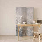 WHITE WHISPER 3-Panel Room Divider
