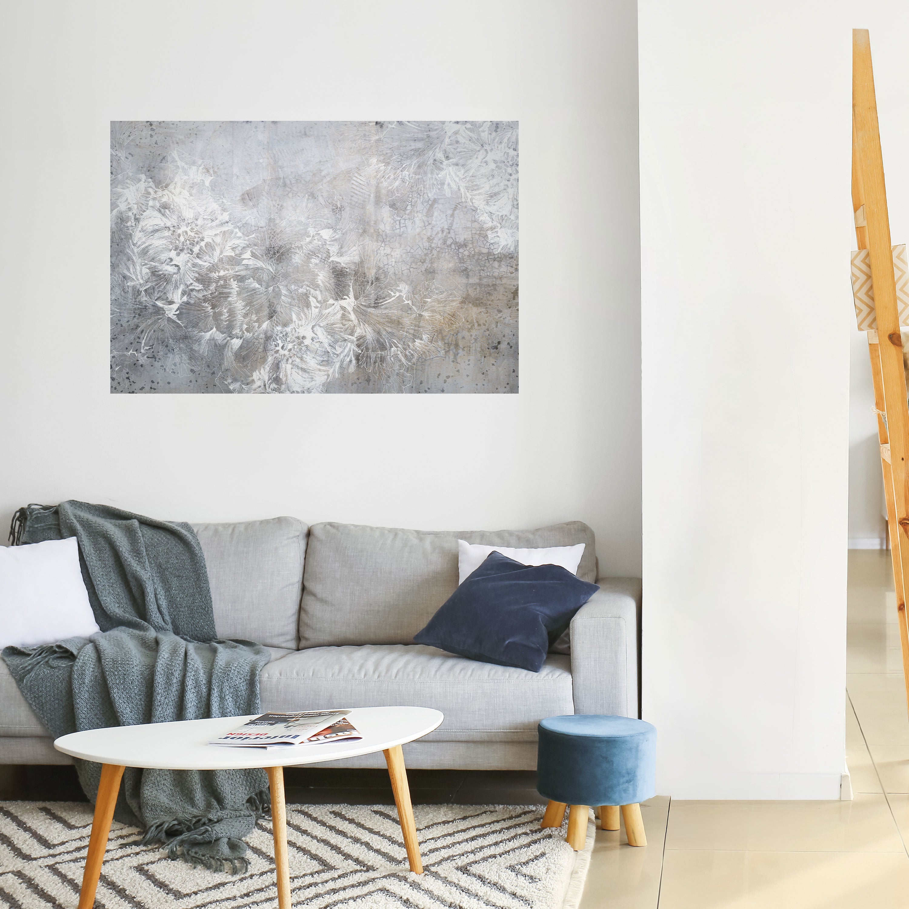 Póster horizontal autoadhesivo WHITE WHISPER