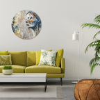 BREAK THE SILENCE Round Wall Art