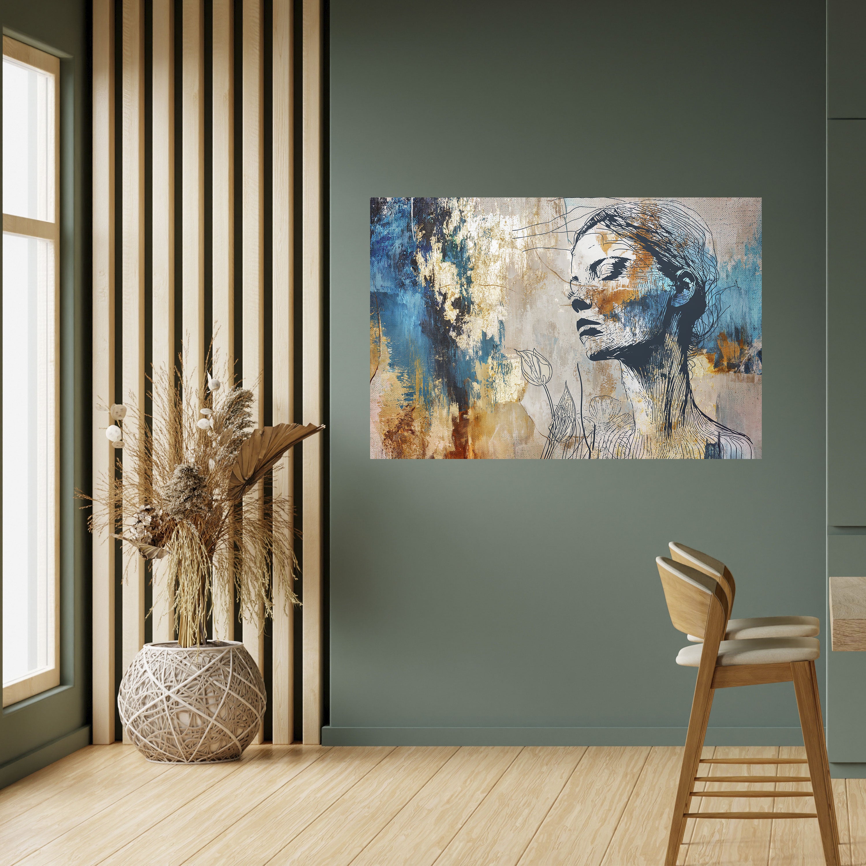 ROMPE EL SILENCIO Póster horizontal autoadhesivo