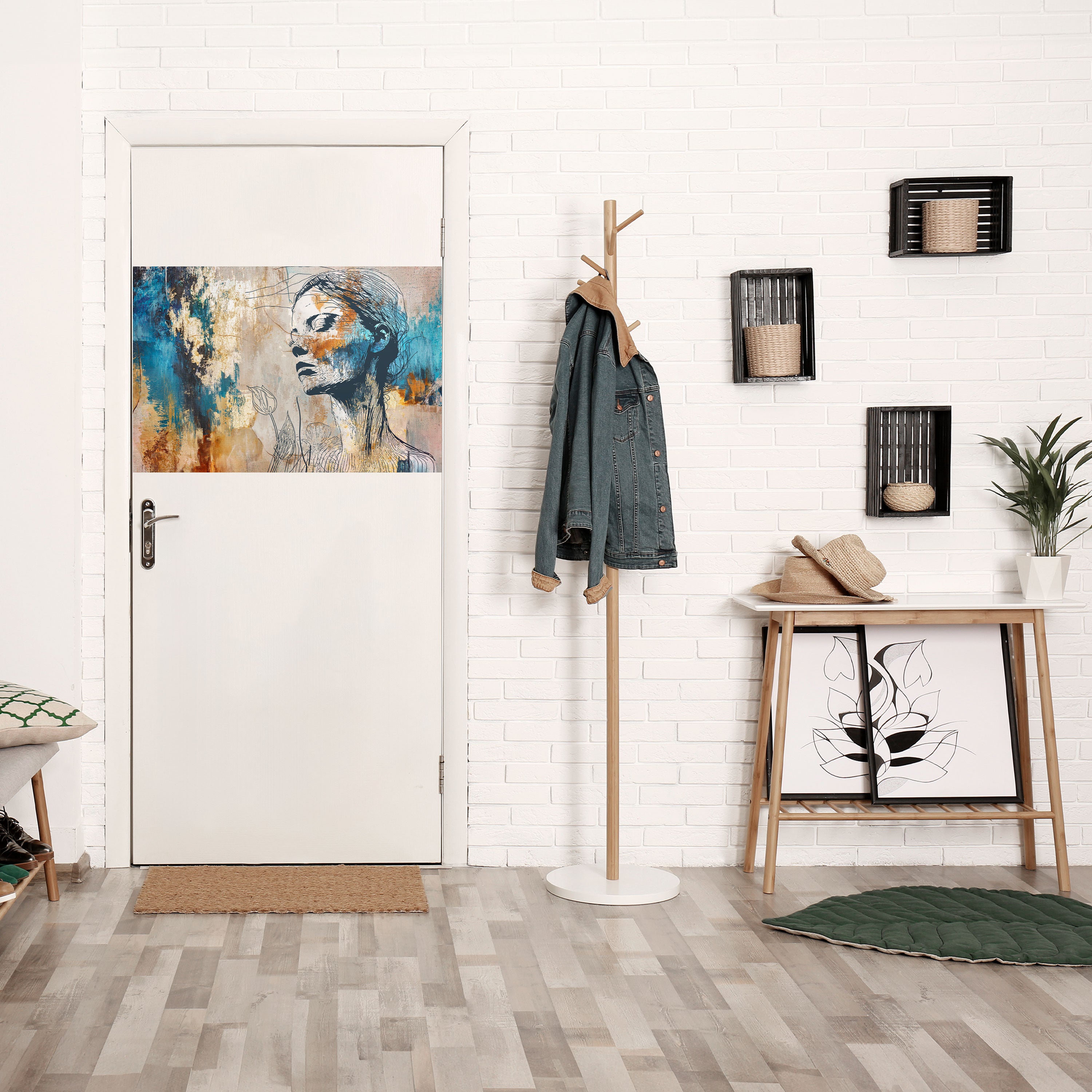 ROMPE EL SILENCIO Póster horizontal autoadhesivo